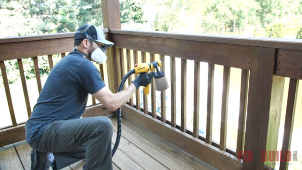 How To Stain A Deck The Easy Way Fixthisbuildthat