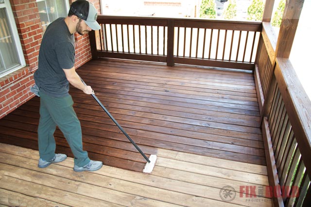 Deck Staining Service