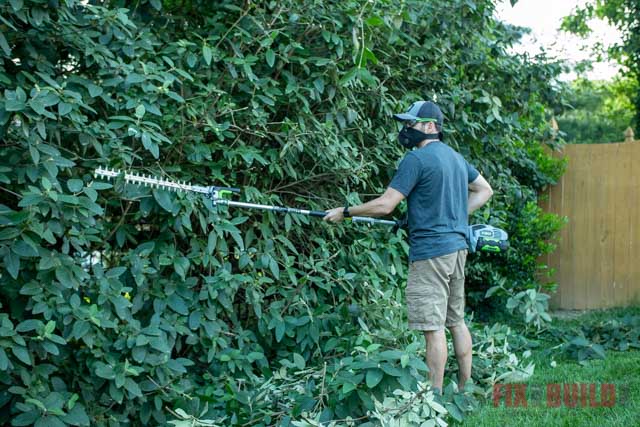 EGO 56V hedge trimmer