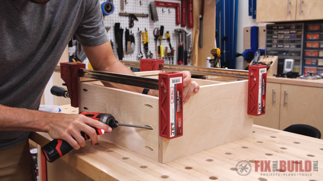 drawers for a diy nightstand