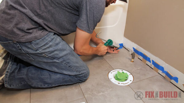 How to Install Vinyl Plank Flooring in a Bathroom | FixThisBuildThat