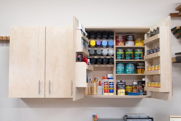 DIY Wall Cabinets with 5 storage options