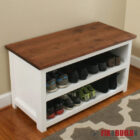 DIY Shoe Storage Bench Plans | Fix This Build That