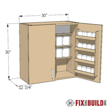 Wall Cabinet Plans 350x350 