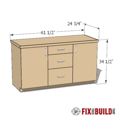 Base Cabinet with Drawers