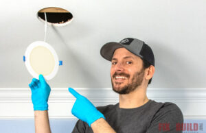 how to install recessed lighting in existing ceiling