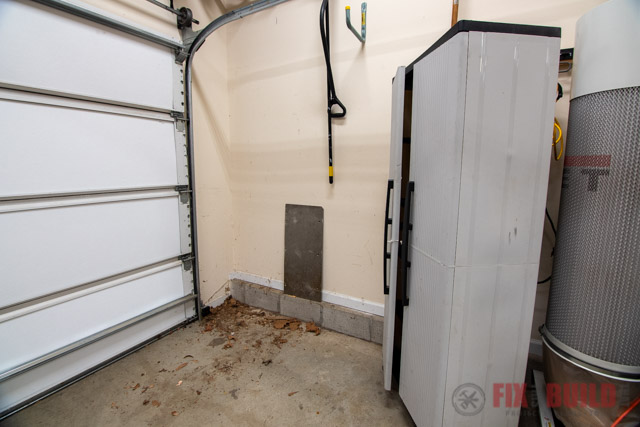 garage cabinet space