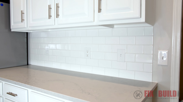 tile backsplash