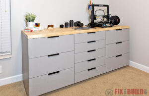 DIY Storage Cabinets for Home Office