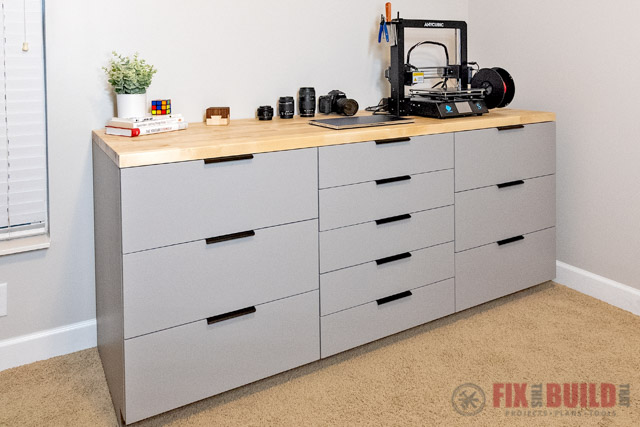 Build Modern DIY Storage Cabinets for your Home Office