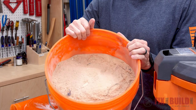 Clean Dried 2 Gallon Size Ziplock Bags of Sawdust 