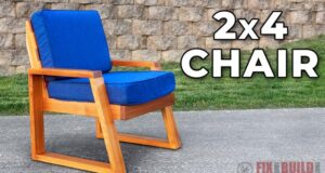 Easy DIY Patio Chair How to Build