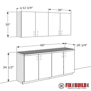 garage shop cabinet plans pdf