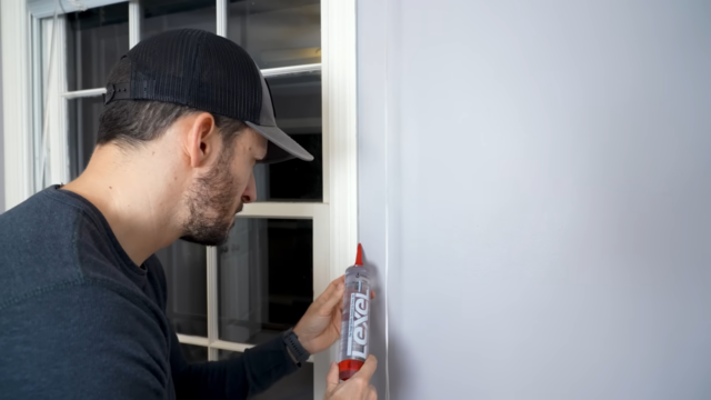 Sealing around window frame 