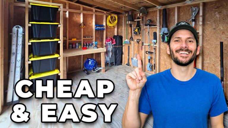 DIY Tote Storage Rack: Get Your Free Plan! | FixThisBuildThat